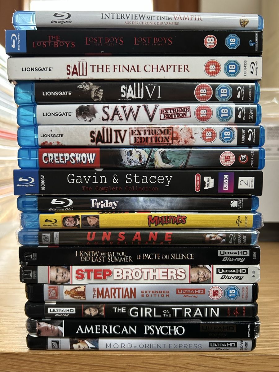 Tous les DVDs: Grosse 4K/Blu-ray/DVD Sammlung – Neuf (Voir description) à Bönigen b. Interlaken par Bennilein84 7