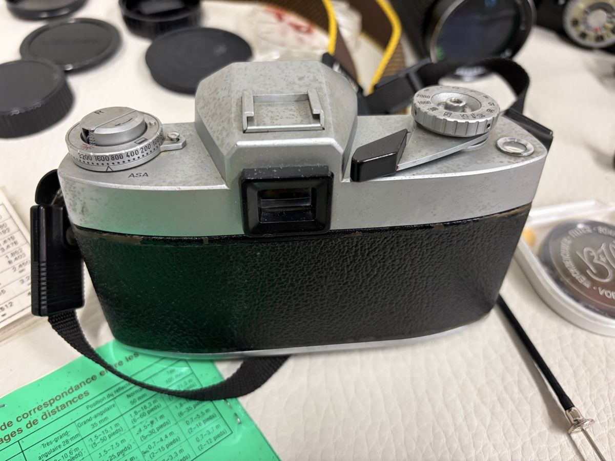 Leica Fotocamera: Leicaflex Silber, Set mit Zubehör – Usato da Dietikon venduto da cre8different 6