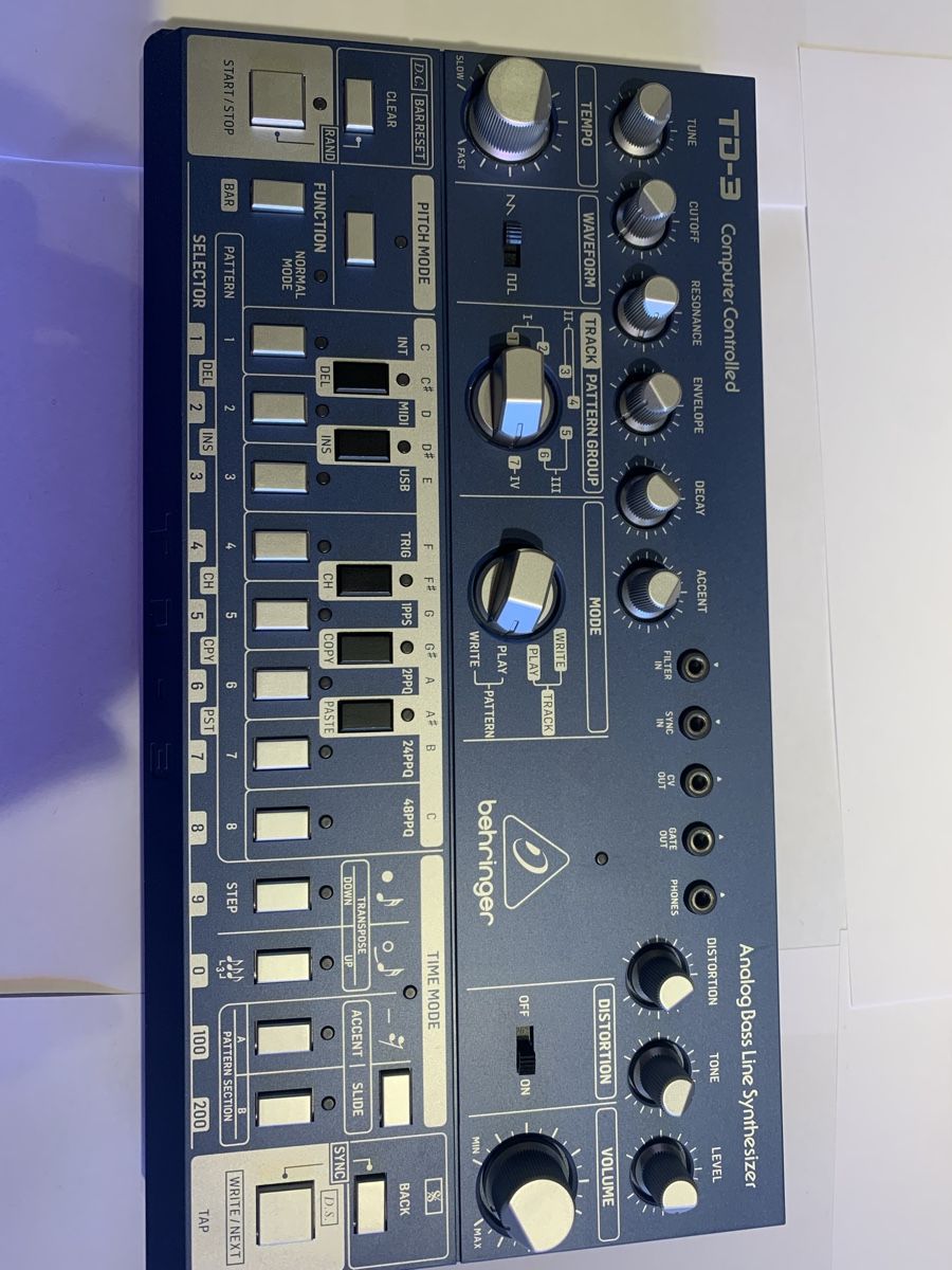 Behringer Musikinstrumente: Behringer TD-3 Blau – Gebraucht aus Luchsingen von DragonOfFire