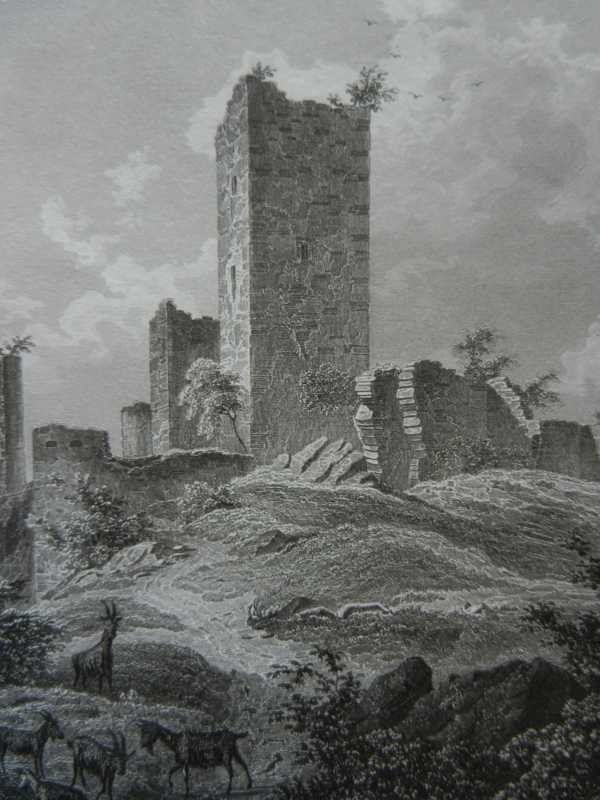 Stiche: Colmar Ruine Eguisheim – Gebraucht aus Risch von Rischli15 5