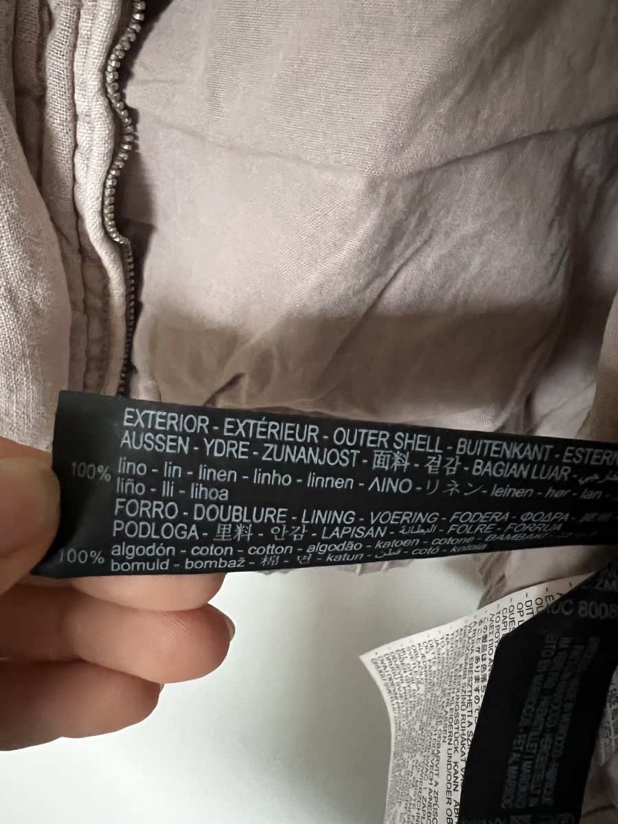 Zara Jacken: Zara Bomberjacke Leinen Übergangsjacke Grösse S – Gebraucht aus Schlieren von mle_lws6 3