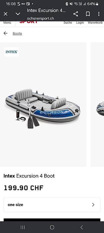 Boote: Intex Boot – Neu (gemäss Beschreibung) aus Winznau von monika02061962 4