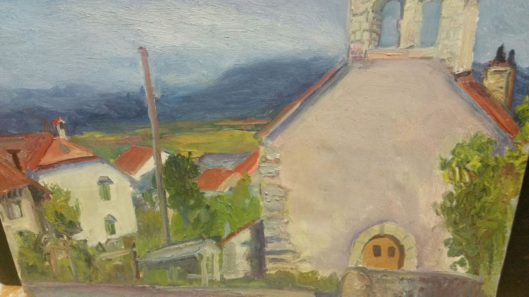 Tableaux: Huile sur toile signée – D'occasion à Genève par Qanil77 1