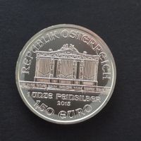 1 Oz Silver / 1 Silberunze Wiener Philarmoniker