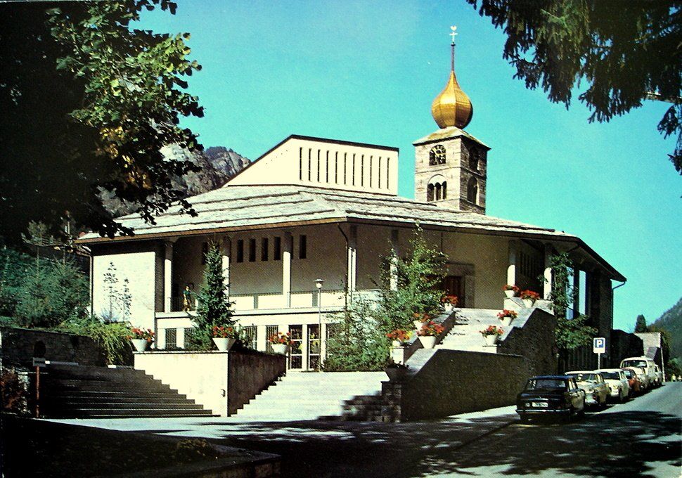 Cartes postales: ST. NIKLAUS Kirche - Auto – D'occasion à Jona par philajona