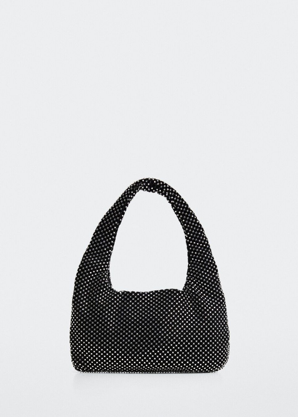 Mango Borse da donna: Mango Glamouröse Partytasche mit Strass schwarz – Usato da Erlinsbach SO venduto da ULIKH 3