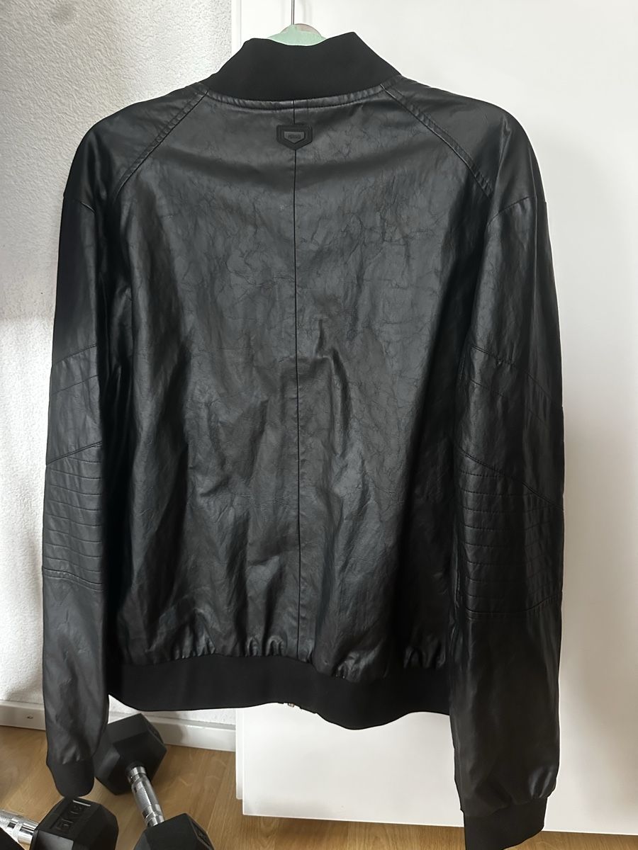 Giacche: Antony Morato Black Bomber Jacket, XL – Nuovo (secondo la descrizione) da Schaffhausen venduto da Nadiuna 4