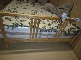 ikea bett 140 mit Rolllattenrost, ohne Matratze