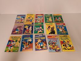 Lot alte Comic Hefte-Bücher/ Lustige Tschenbücher