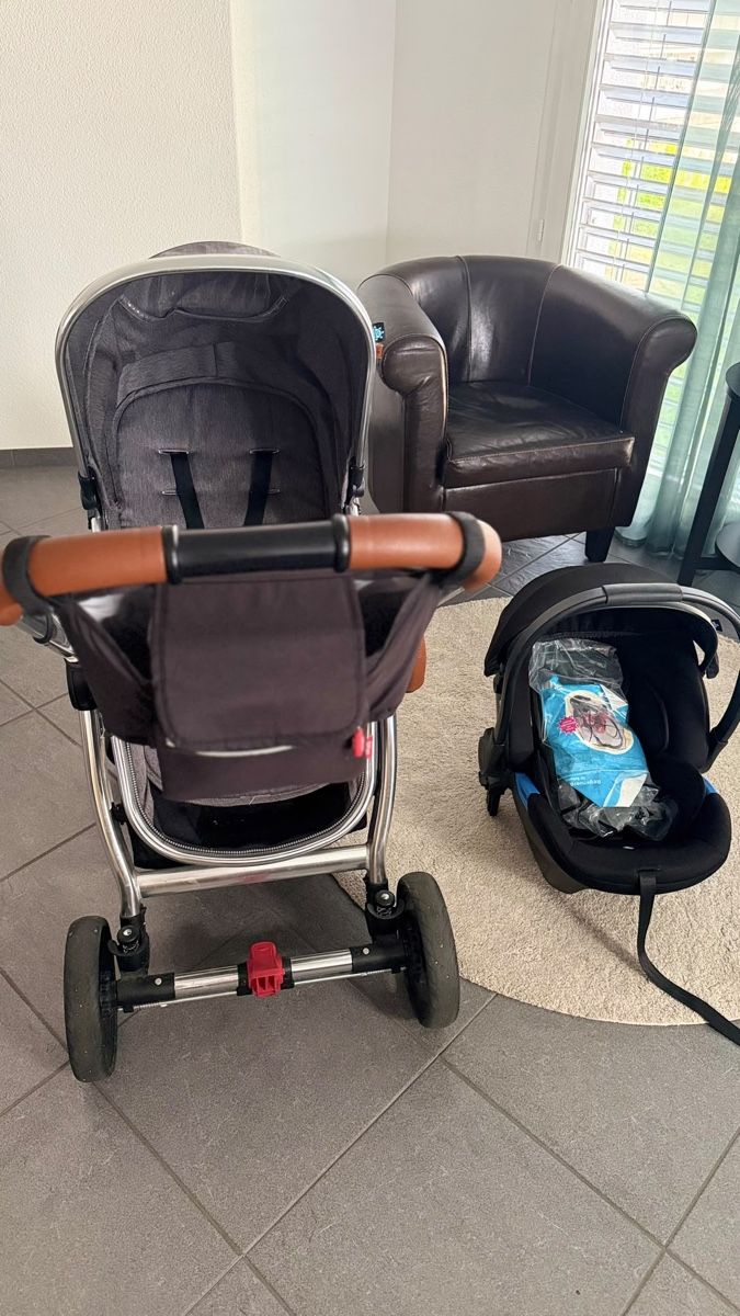 Kinderwagen: Kinderwagen mit Autositz – Gebraucht aus Bassersdorf von Lionslaw 5