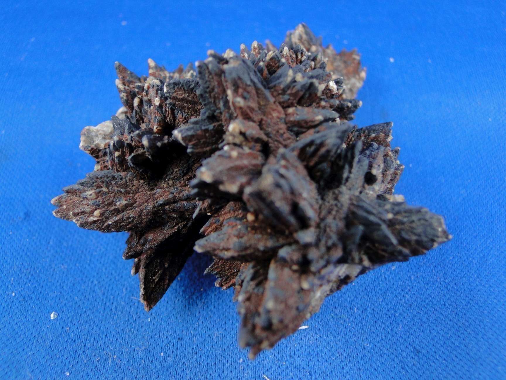 Minerali & Pietre curative: Chalcocite psm Calcit mit Malachit – Usato da Schinznach Bad venduto da Demerald 5