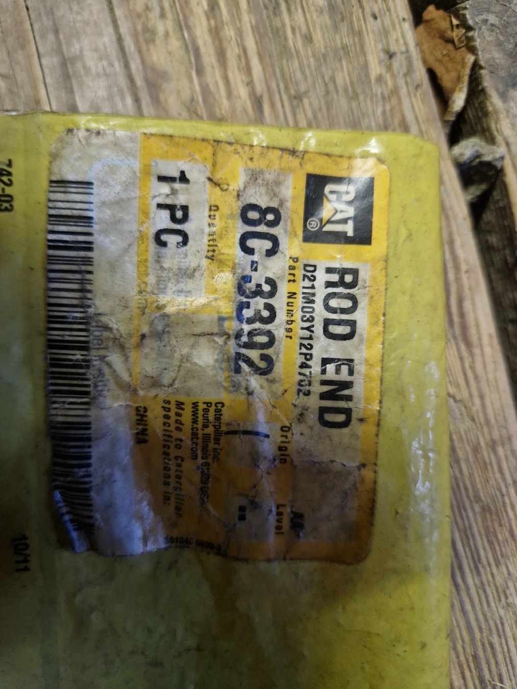 Escavatori: Caterpillar Ersatzteil  – Nuovo (secondo la descrizione) da Oberhof venduto da Radazi 1