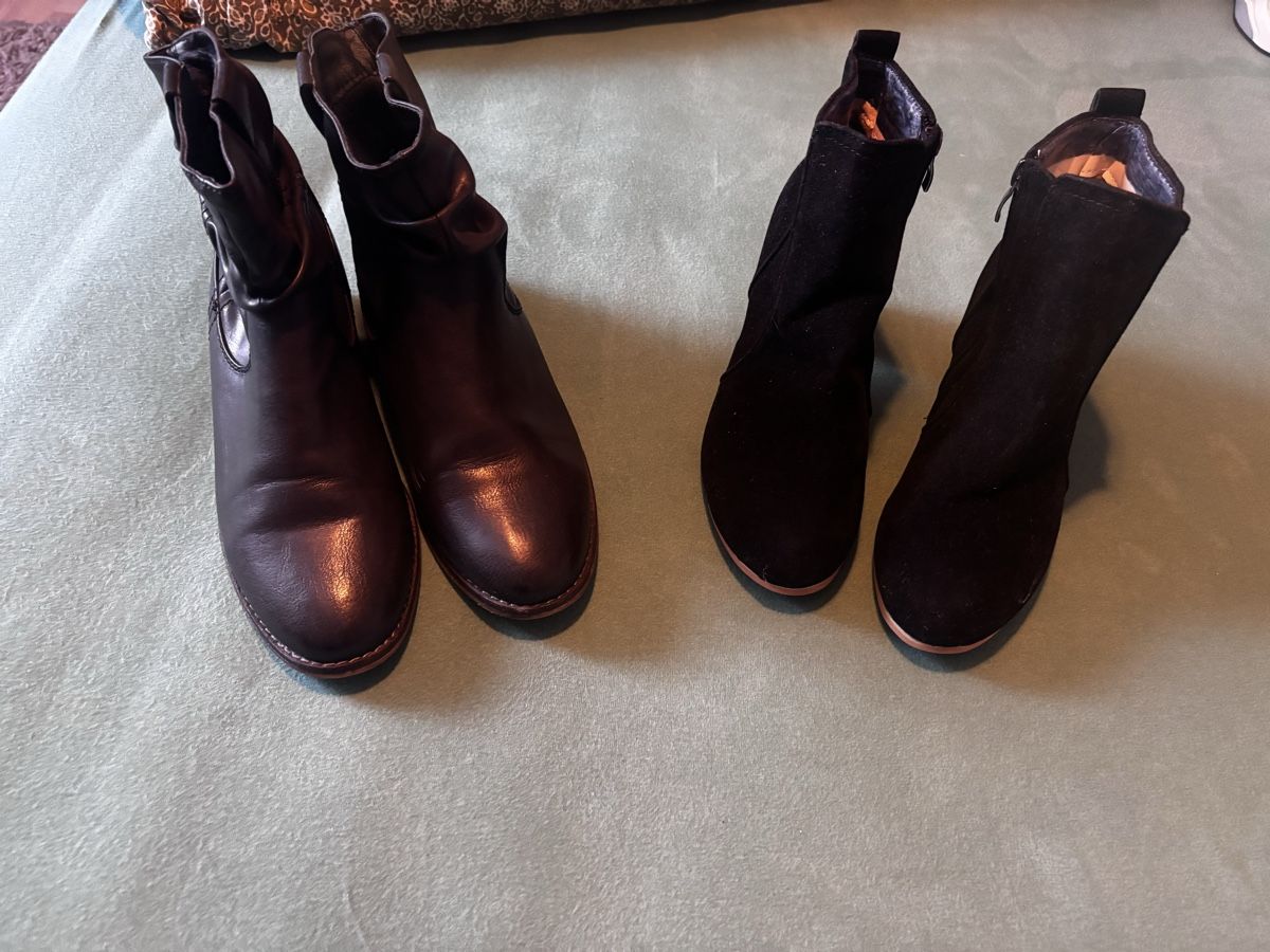 Scarpe da donna: Schwarze Stiefeletten, Grösse 38 – Nuovo (secondo la descrizione) da Steffisburg venduto da TelmaG