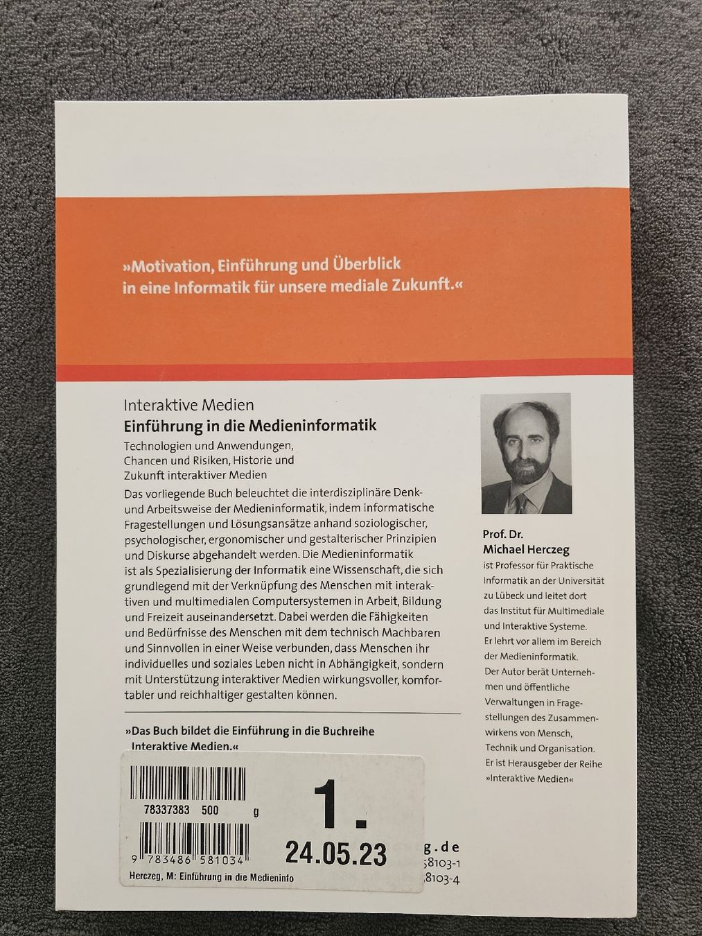 Libri: Einführung Medieninformatik – Nuovo (secondo la descrizione) da Zürich venduto da bfritig 1