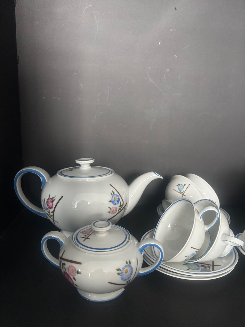 Rosenthal Geschirrsets: Rosenthal Teeservice WINIFRED 1938er,signiert – Gebraucht aus Bettwiesen von Raisa1973 1