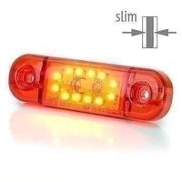 Umrissleuchte LED Positionsleuchte Hinten Rot LKW WAS 715