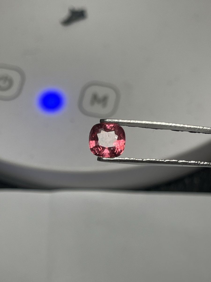 Pietre preziose: Pink Spinel Gemstone, cushion cut, 1.05 – Usato da Luzern venduto da RR_Gems 2