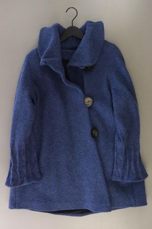 Luisa Hahn Wollmantel Gr. L blau