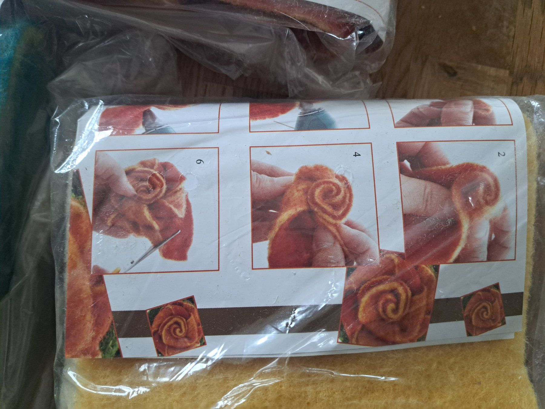Kit bricolage: Filzrosen – Nuovo e nell'imballaggio originale da Bünzen venduto da Floh99 3