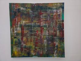 Abstraktes Kunst Gemälde, Acryl auf Leinwand