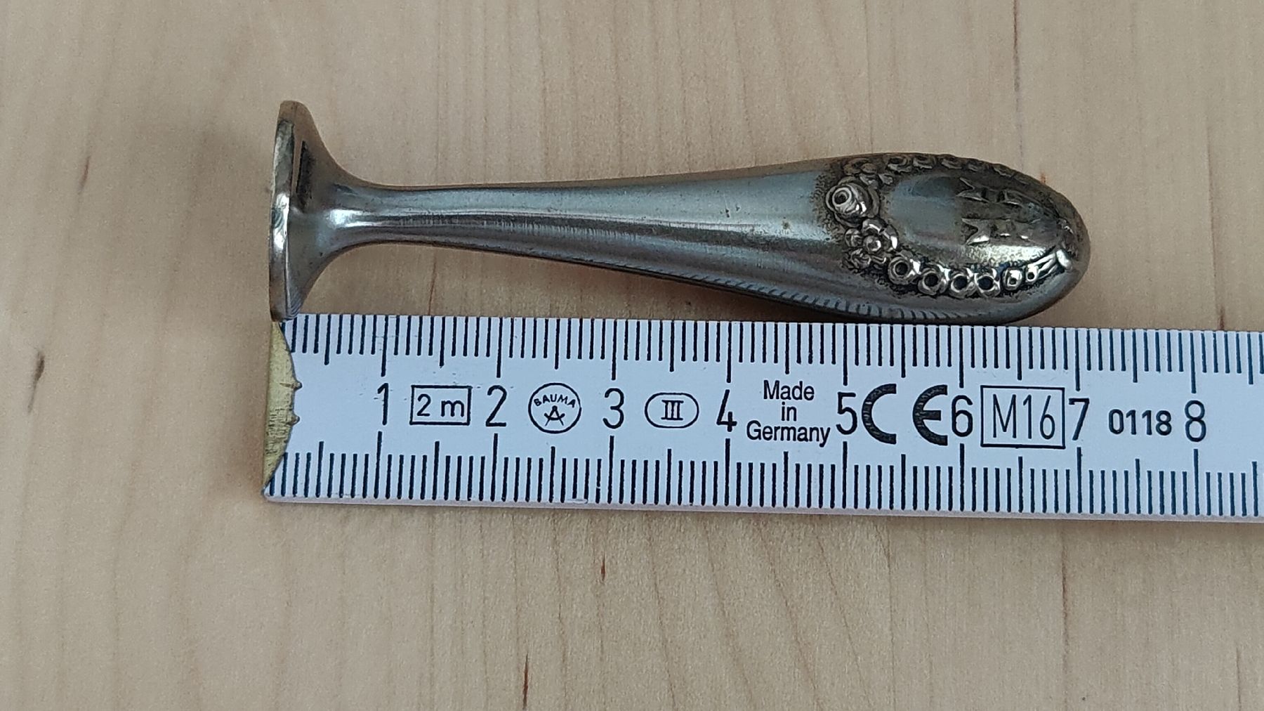 Timbri: Alter Stempel versilbert, Initialen (W8) – Usato da Neuenhof venduto da bro_9zsg 4