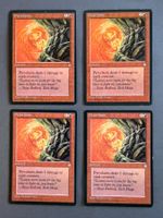 4x Feuermasse // Pyroclasm // Ice Age // Eiszeit // Magic