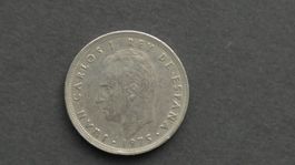 Spanien Münze 5 Pesetas 1975 Juan Carlos I gebraucht