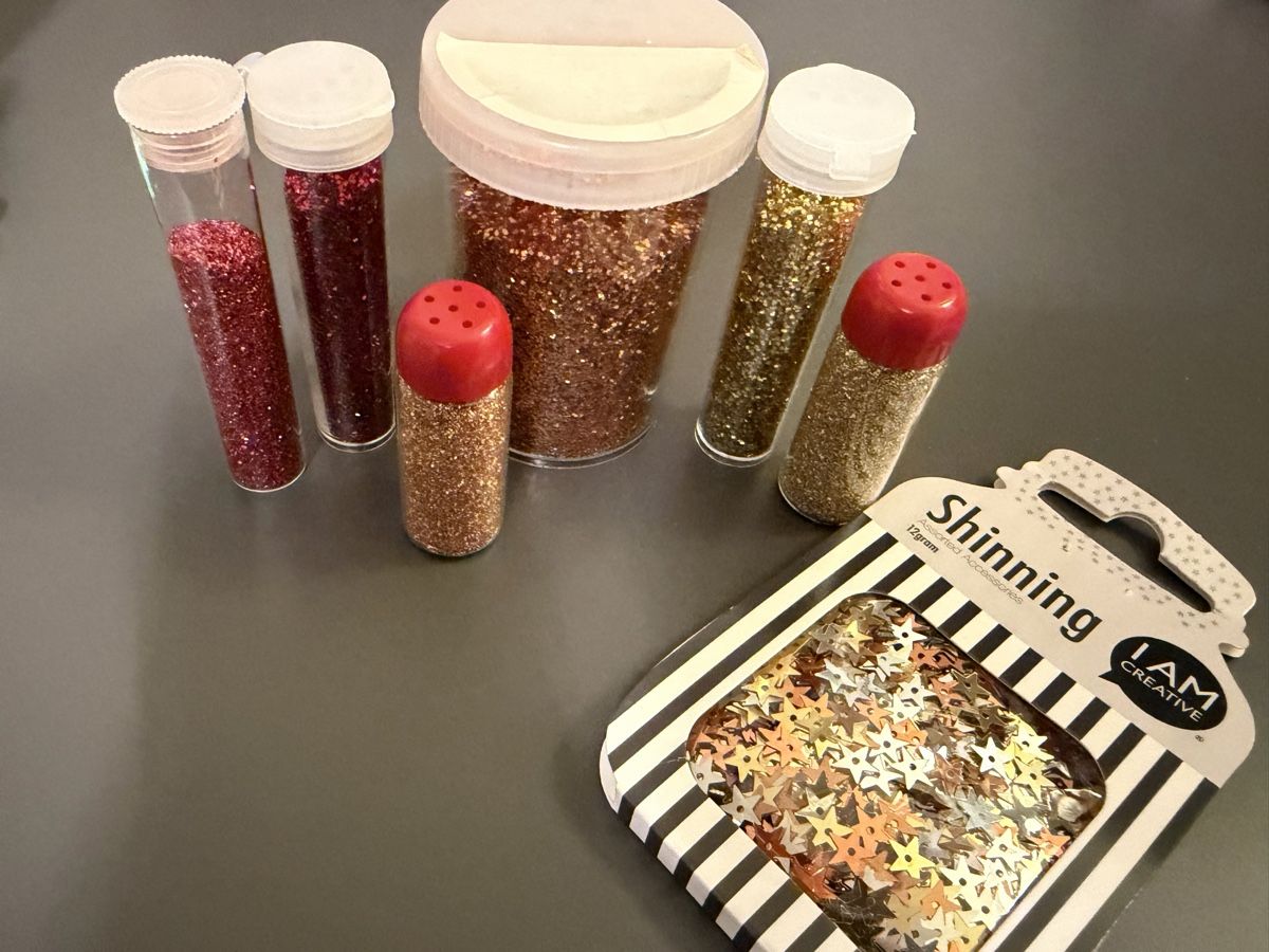 Kit bricolage: Grosses Glitzer Set - Basteln mit Glitzer😅 – Usato da Breitenbach venduto da tinkerbell25 3