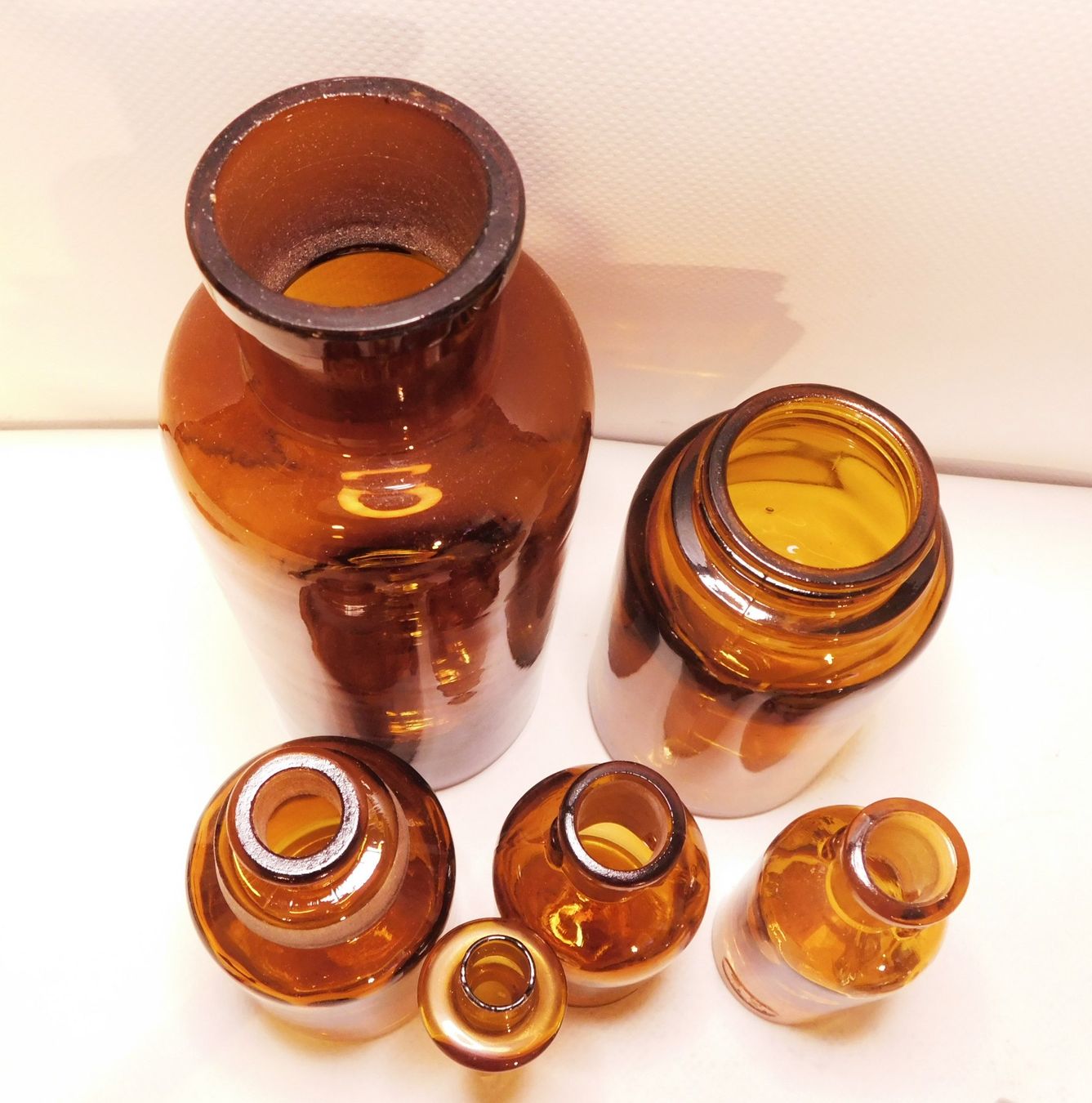 Accessori da laboratorio: Vintage Sammlung von Apothekenflaschen – Usato da Emmenbrücke venduto da Neverlaand-22 2