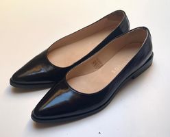 MRS&HUGS Ballerinas, schwarz Lackleder, Gr. 40, wie neu
