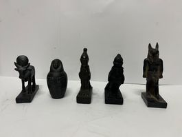 Statuettes divinités d’Égypte