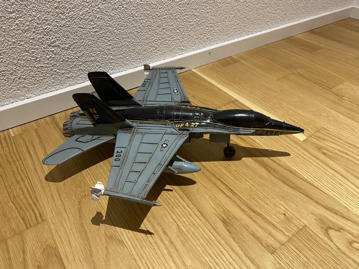 Kit di modellismo & Modellini statici: F/A 18 Kampfjet aus Blech – Nuovo (secondo la descrizione) da Langendorf venduto da Blechfahrzeuge 8