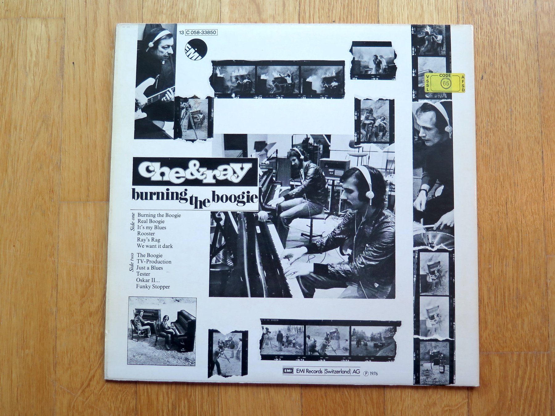 Dischi in vinile: LP CHE & RAY (CH): Burning the boogie, 1976 – Usato da Bern venduto da Balzamico 1