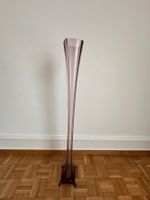 21" Tall Slim Floor Vase Purple/Amethyst thick glass
