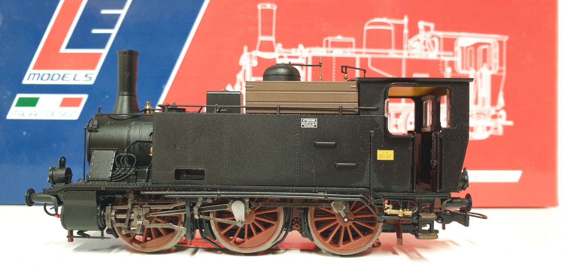 ACME Modellini di ferrovie: LE Models FS Dampflok Digital H0/AC LE21271 – Usato da Geroldswil venduto da TopTrain54 4