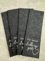 Bestecktaschen aus Stoff für meine Lieblingsgäste ❤️ | NEU!