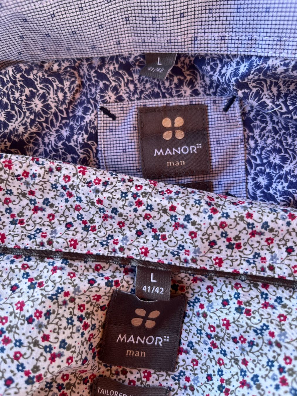 Manor Lotti di vestiti: Lot de 2 chemises MANOR MAN – Usato da Seiry venduto da vanille08 4