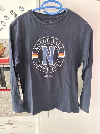 NUKUTAVAKE KINDER LANGARM T-SHIRT GRÖSSE 152