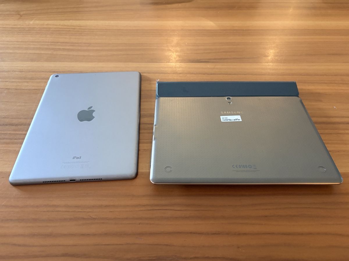 Apple Tablet PC: Ipad 5. Gen und Samsung Galaxy Tab S – Nuovo (secondo la descrizione) da Wigoltingen venduto da Bmw231 1