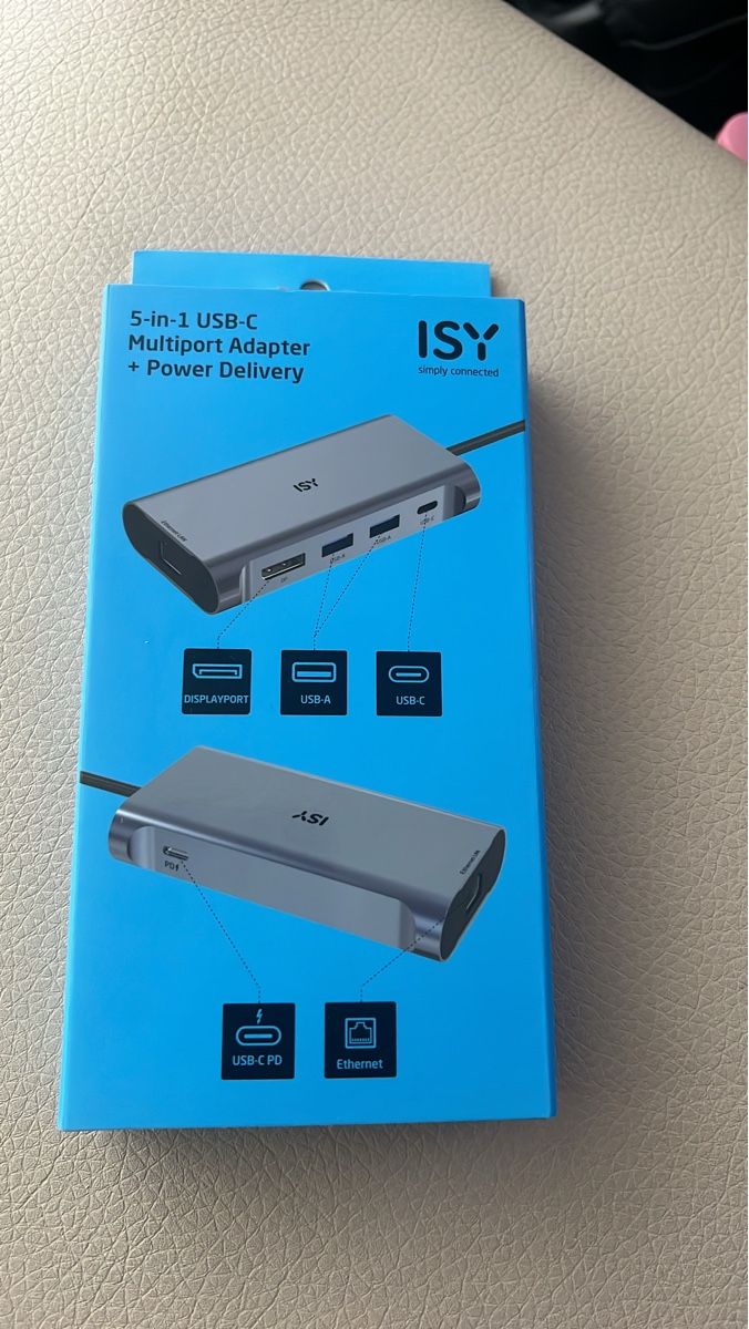 Unità & Adattatore: Neuer ISY USB-C Multiport Adapter - Power Delivery – Nuovo e nell'imballaggio originale da Sirnach venduto da tiago97