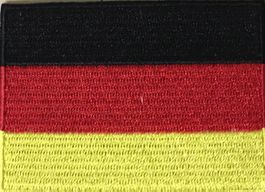 Deutschland Aufnäher Badge Aufbügler Hose Berlin Hamburg DE