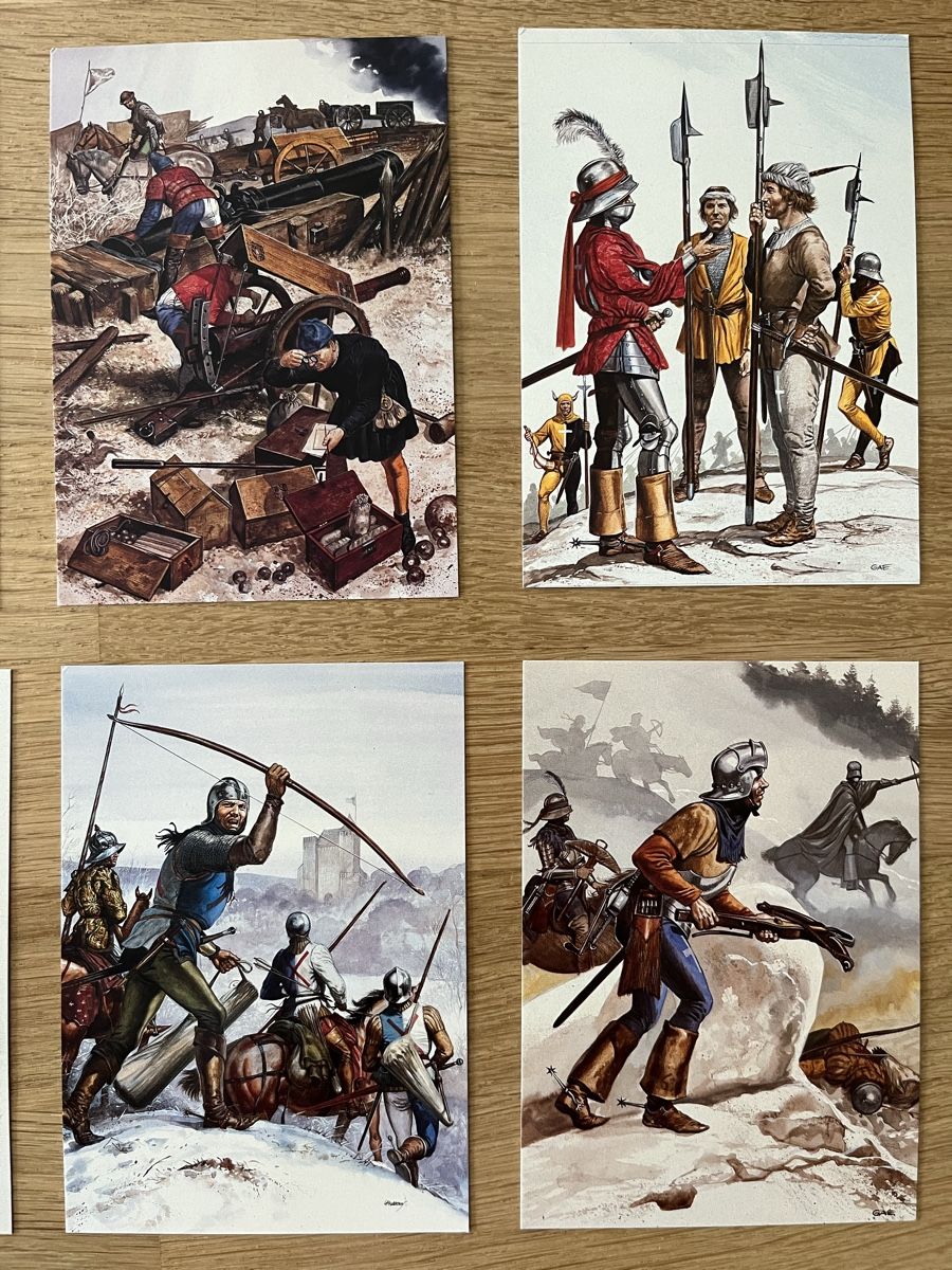 Foto & Immagini: Mittelalter-Karten, Serie 2 – Usato da Winterthur venduto da Tim_76 3
