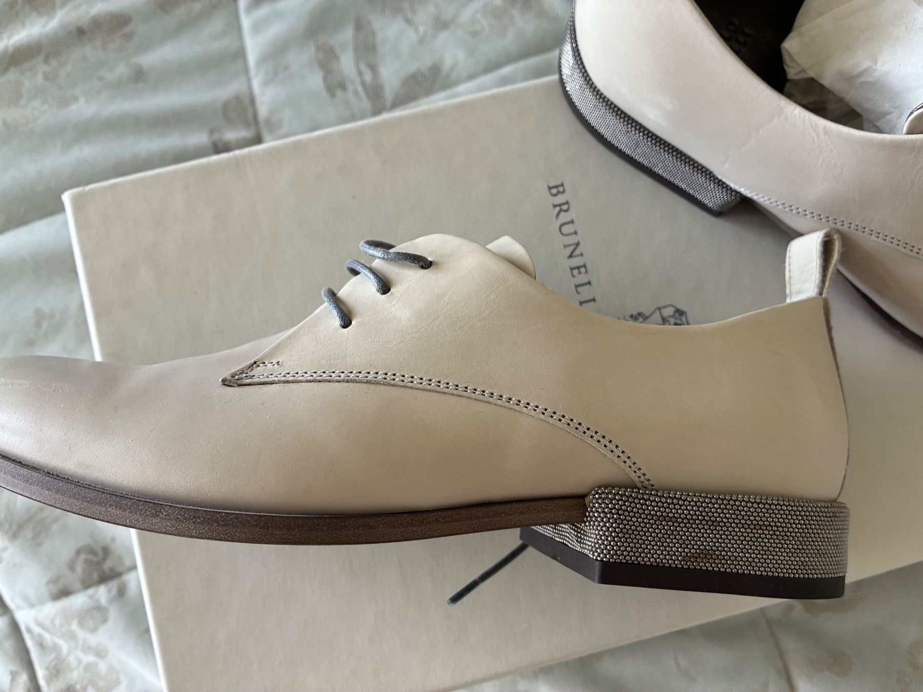 Brunello Cucinelli Scarpe da donna: Brunello Cucinelli new derby shoes – Nuovo e nell'imballaggio originale da Zürich venduto da DrODrMo 2