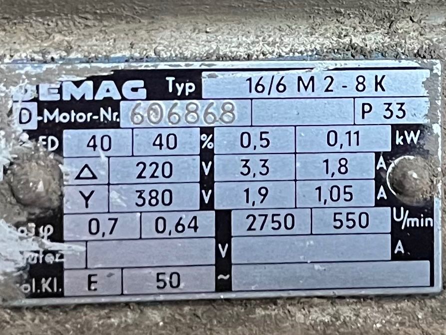 Palans, treuils: Kettenzug mit Elektromotor – D'occasion à Gurbrü par joya0204 6