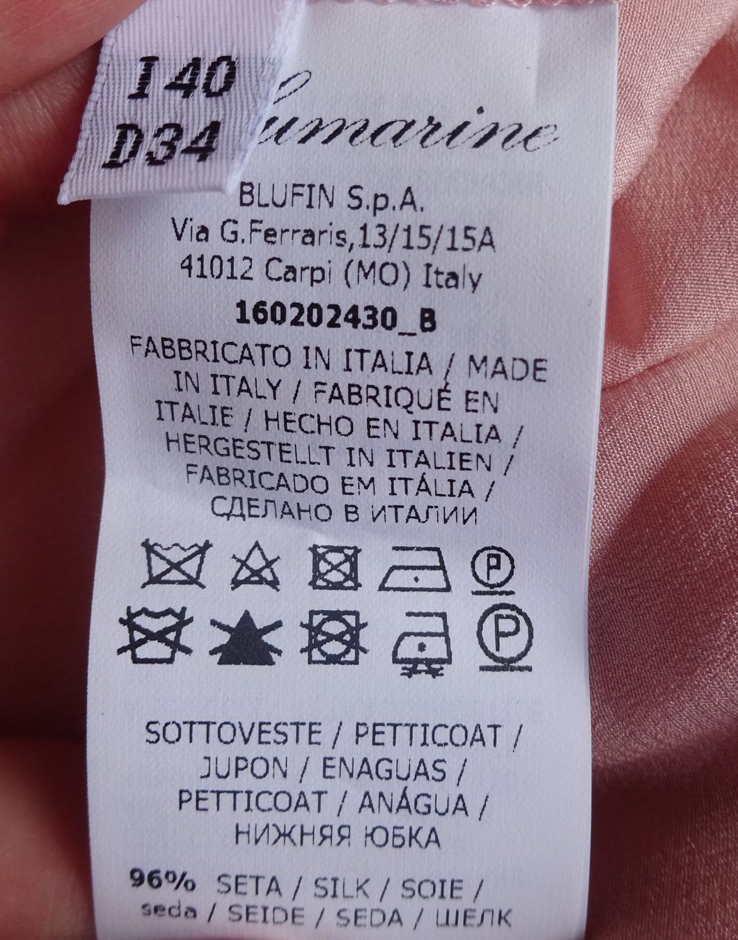 Vestiti: Anna Molinari per Blumarine  ORIGINALE e NUOVO!  Abito.40IT – Nuovo e nell'imballaggio originale da Cadempino venduto da vis_lpp9 5