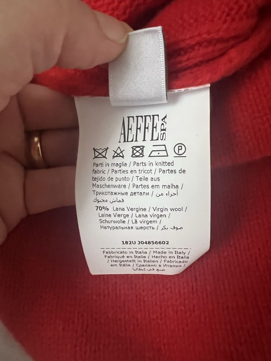 Pullover & Sweatshirts: Roter Kaschmirpullover Alberta Ferretti Grösse L – Gebraucht aus Sarnen von Cat35 2