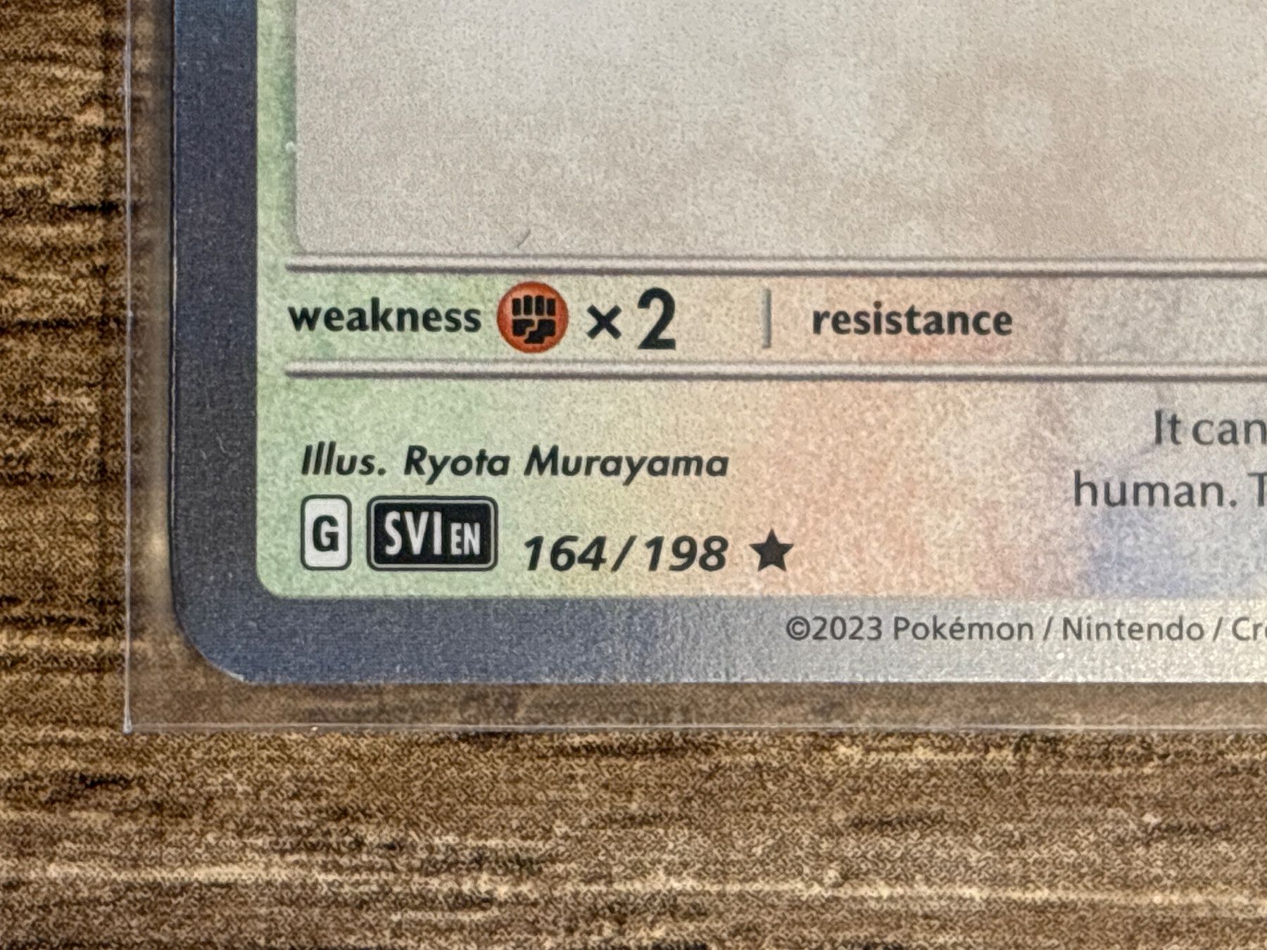 Pokémon Carte collezionabili: Cyclizar SVI EN NM – Nuovo (secondo la descrizione) da Frutigen venduto da swissTCGworld 2