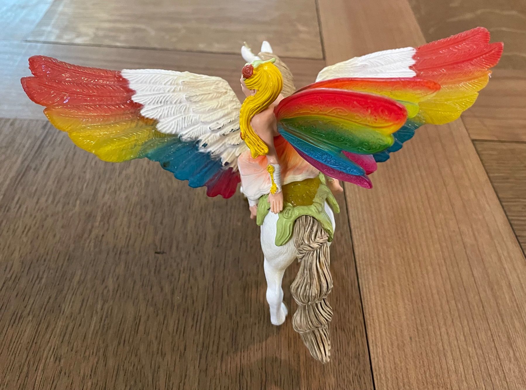 Figuren: Spielzeug Pferd mit Elfe/Engel – Gebraucht aus Zürich von Capetown14 3