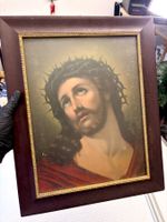 💚 BIEDERMEIER-RAHMEN ECCE HOMO PFARRER WIDMER BAAR ZG 🇨🇭
