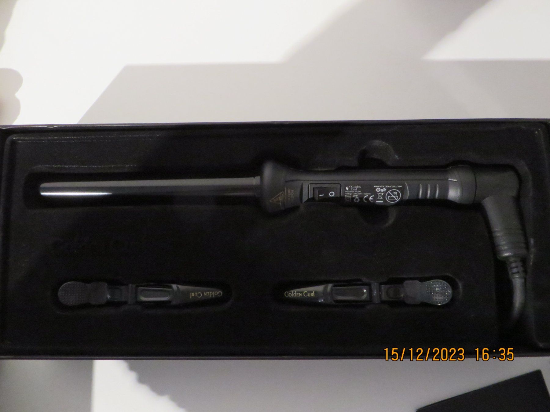 Lockenstäbe & Haarglätter: Lockenstab Golden Curl neu! – Neu und originalverpackt aus Berneck von sandy6777